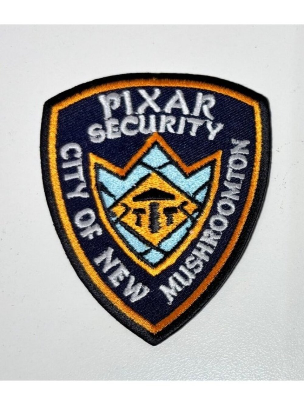 Rare Pixar Security Disney Onward New Mushroomton Embroidered Patch Studio